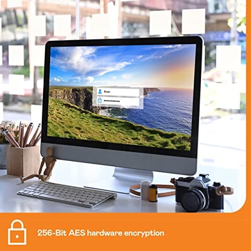 Western Digital 4TB My Book Desktop External Hard Drive, USB 3.0, External HDD with Password Protection and Backup Software - WDBBGB0040HBK-NESN 5