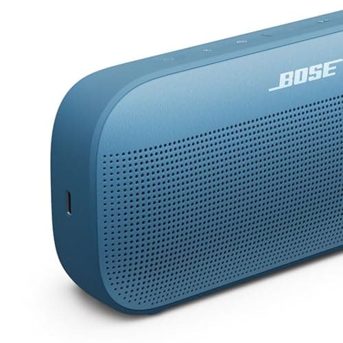 Bose SoundLink Flex Bluetooth Speaker (2nd Gen) - Portable Outdoor Speaker with Hi-Fi Audio, Waterproof and Dustproof, USB-C, Up to 12 Hours Battery Life, Blue Dusk 5