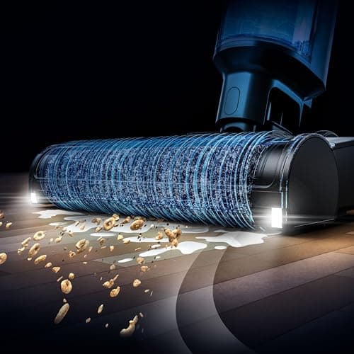 Shark HydroVac MessMaster Wet Dry Corded Vacuum Cleaner, 3-in-1 Multi-Surface Vacuum Mop & Self-Cleaning System, Lightweight, Powerful Suction, for Hard Floors & Area Rugs, Navy, WD161 6