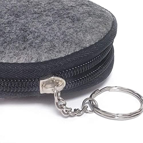 Pill Organizer Weekly,INVODA Pill Case 7 Day 3 Times Medicine Pill Dispenser,Push Button Rotate Pill Planner with 7 Compartments (Green+Dark Grey Bag) 8