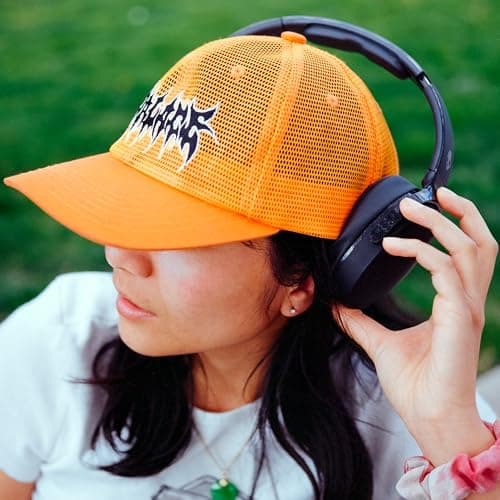 Skullcandy Hesh ANC Wireless Over-Ear Bluetooth Headphones with Extra USB-C Charging Cable, Active Noise Canceling, 22 Hrs Battery, Foldable Lightweight Design, Microphone iPhone Android - True Black 6