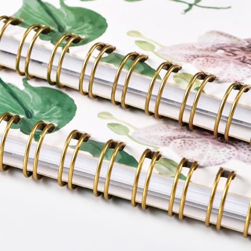 Lily of the Valley 2024-2026 Two-Year Monthly Planner - 9" x 11", Flexible Cover, Pockets, Thick Paper 9