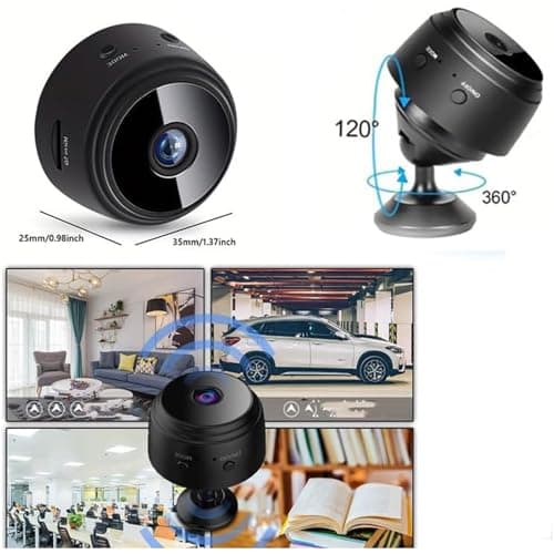 Guardhouse Camera-Guardhouse Watcheye Security Camera, 1080P HD Magnetic Mini Wireless WiFi Cameras,Portable Home Surveillance System (1pcs) 4