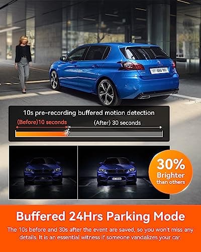 Vantrue N4 Pro 4K 3 Channel Dash Cam, STARVIS 2 IMX678 x PlatePix™ x HDR Night Vision, 4K+1080P+1080P Front Inside and Rear Dash Camera, Voice Control, WiFi, GPS, 24H Parking Mode, Support 512GB Max 6