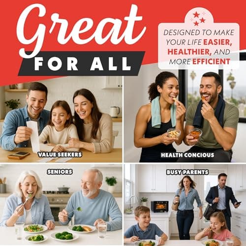 Gourmia Toaster Oven Digital Air Fryer - Convection Mode with 4 Slice Capacity, 3 Rack Positions, 12 Presets, Toast, Bagel, Bake, Roast, Broil, Dehydrate, Popcorn, Fits 9" Pizza, Stainless Steel 7