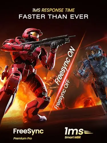 UPERFECT Mini LED Portable Monitor 14" 2.5K | 1500 Nits | 2560x1600 | 10000:1 Contrast | 1ms Freesync Portable Monitor for Laptop w/Stand & VESA, Slim Travel Screen for PC Phone Game Consoles 6