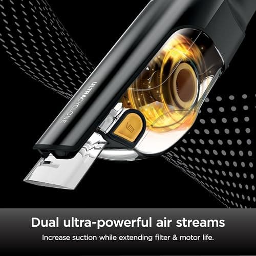 Shark UltraCyclone Pet Pro Plus Cordless Hand Vacuum, Powerful Suction, Handheld Vacuum for Car & Home, Pet Power Brush, Crevice Tool, Scrubbing Brush, XL Dust Cup, Black, CH951 6