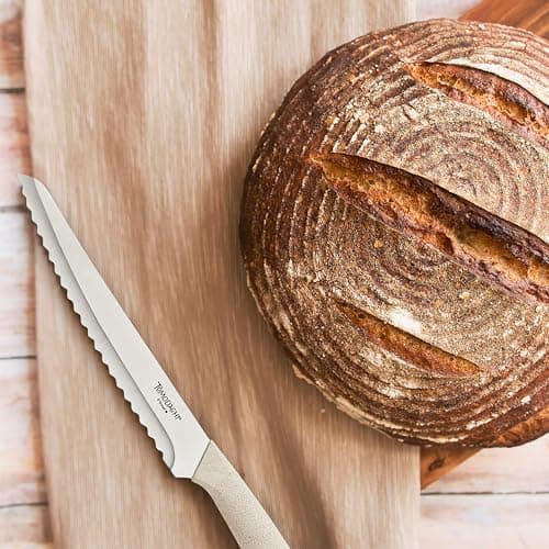 Hampton Forge HMC01B629L Harvest 13-Piece Block Set, 12 Knives, Block Color MAY VARY in Tone, Wood Handles and Stainless Steel Blades 8