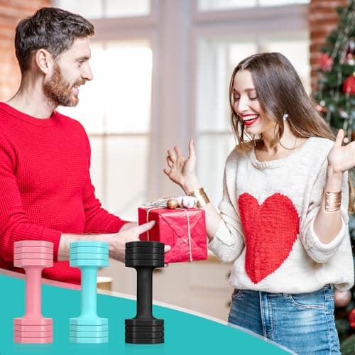 EQUIPRO Adjustable Dumbbell Set, 4 in 1 Weights for Women at Home, Hand Weights Dumbbells for Women, Each 2lb 3lb 4lb 5lb Fast Adjust Weight with Soft TPU Handle for Home Gym Exercise Training 7