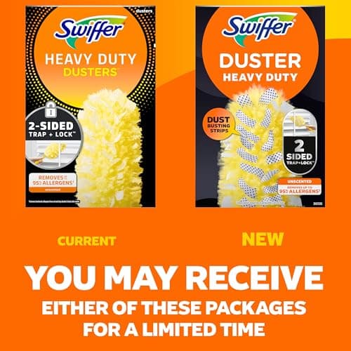 Swiffer Dusters Heavy Duty Multi-Surface Duster Refills for Cleaning, Unscented, 11 Count 14