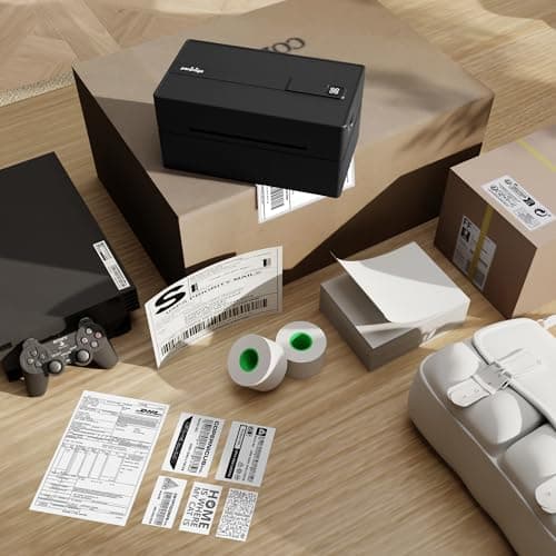 PeriPage Bluetooth Thermal Shipping Label Printer,Wireless 4x6 Shipping Label Printer for Shipping Packages,Support iPhone iPad Android Windows & Mac,Used for Amazon, Ebay,Shopify, Etsy, USPS. 8