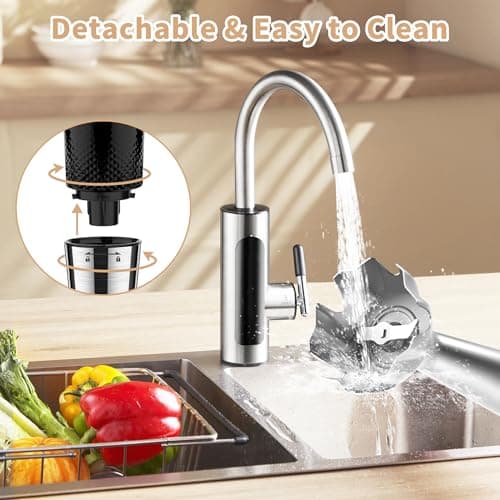 Toogel Cordless Immersion Blender, 4-in-1 Electric Hand Blender with 21-Speed & 3-Angle Adjust, USB Rechargeable, BPA-Free & Dishwasher Safe for Baby Food, Smoothies, Soup (Black) 6