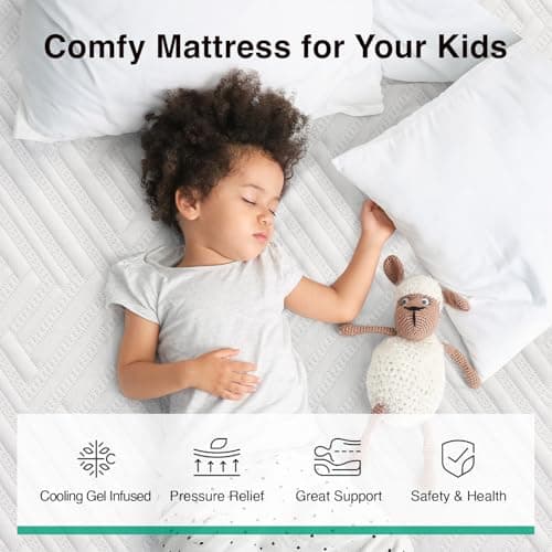 Novilla Full Mattress, 6-Inch Gel Memory Foam Mattress for Cool Night Sleep & Pressure Relief, Medium Firm Full Size in a Box, Bliss 5