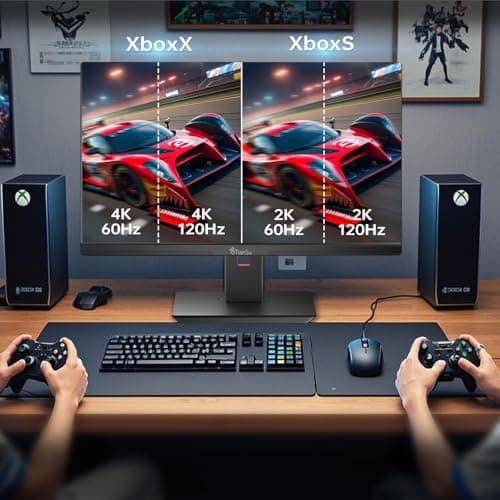 ETiansu 28 Inch 4K UHD 3840x2160 144Hz Gaming Computer Monitor,1ms IPS PC Screen,AMD FreeSync Premium,125% sRGB,95% DCI-P3,Monitor with Speaker,HDMI2.1,Height Adjustable,TS2700 6