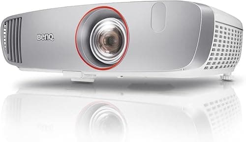 BenQ HT2150ST 1080P Short Throw Projector | 2200 Lumens | 96% Rec.709 for Accurate Colors | Low Input Lag Ideal for Gaming | Stream Netflix & Prime Video,White 7