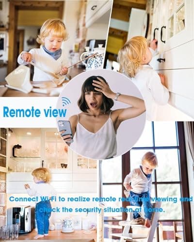 MINICATCHER 1080 Cameras Wireless Mini Camera Small Nanny Cam Wall Outlet Charger WiFi Camera Indoor Camera for Home Security【Upgraded】 5
