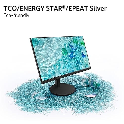 acer 27 Inch 4k IPS Monitor for Home, Office & Creators | 99% sRGB Color Accuracy | 90w USB-C Port Charges and Connects | Adjustable Height, Tilt, Swivel, Pivot | USB-C, DP & HDMI | CB272K 13