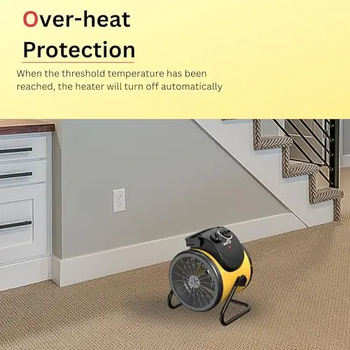 Dura Heat Electric Forced Air Heater, 5,120 BTU- EUH1500 6