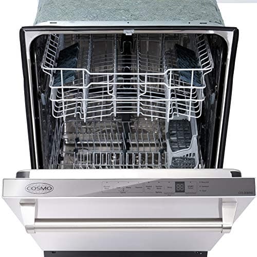 COSMO COS-DIS6502 24 in. Dishwasher in Fingerprint Resistant Stainless Steel with Stainless Steel Tub 8