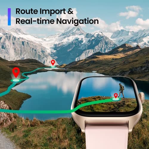 Amazfit GTS 4 Smart Watch for Men, Dual-Band GPS, Alexa Built-in, Bluetooth Calls, 150 Sports Modes, Heart Rate SPO₂ Monitor, 1.75”AMOLED Display, Health Fitness Watch for Android iPhone, Black 3