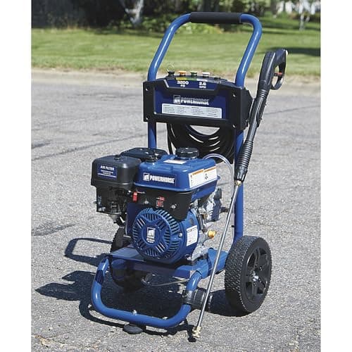 Powerhorse Gas Cold Water Pressure Washer, 3400 PSI, 2.7 GPM, Maintenance-Free Axial Pump, Steel Tube Frame 9