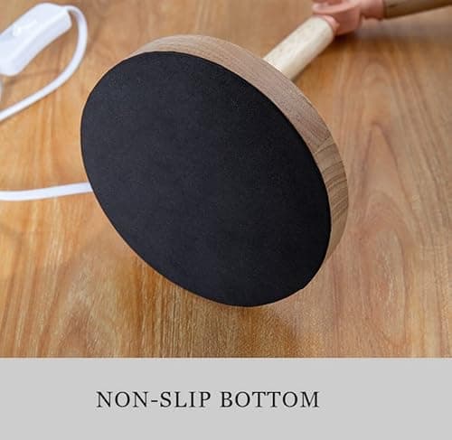 BIFULDYO LED White Desk Lamps for Home Office, 3-Color Dimmable White Table Lamp for Bedroom, Wood Desk Lights for Dorm Roomb, Desktop Lighting, Tabletop 9