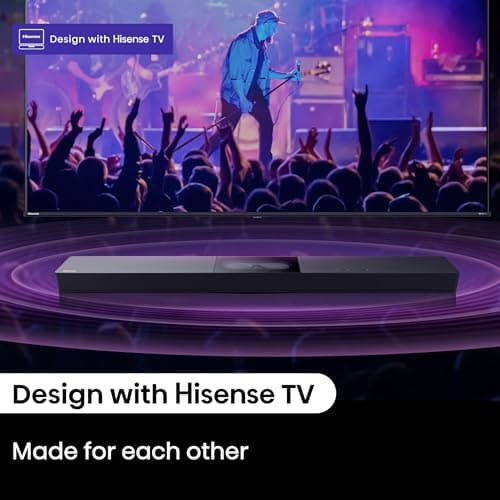 Hisense A620 2.1ch All-in-one Sound Bar with Built-in Subwoofer, 240W, DTS Virtual: X, Dolby Dightal Plus, Bluetooth 5.3, Roku TV Ready, HDMI ARC/AUX/USB, Ez Play, Black (A620, 2024 Model) 8