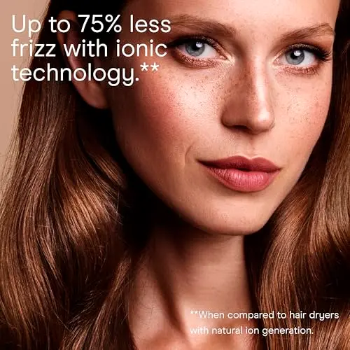 INFINITI PRO CONAIR Travel Hair Dryer, 1600W Mighty Mini Compact Blow Dryer with Concentrator Attachment, Lightweight Professional AC Motor for Fast Drying, 3 Heat & 2 Speed Settings, Black 6