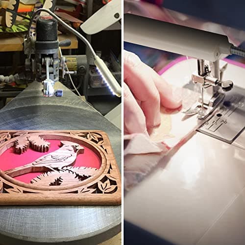 FAJ Magnetic Sewing Machine Light 12-Inches Flexible Gooseneck Arm Multifunctional Worklight, 60 Bright Daylight LEDs for Woodworking, Lathes, Drill Presses, Workbenches 7