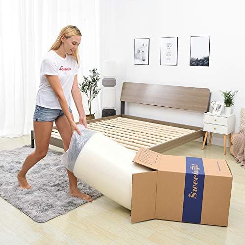 Sweetnight Queen Mattress in a Box - 12 Inch Plush Pillow Top Hybrid Mattress, Gel Memory Foam for Motion Isolating Individually Wrapped Coils, Queen Size, Twilight 7