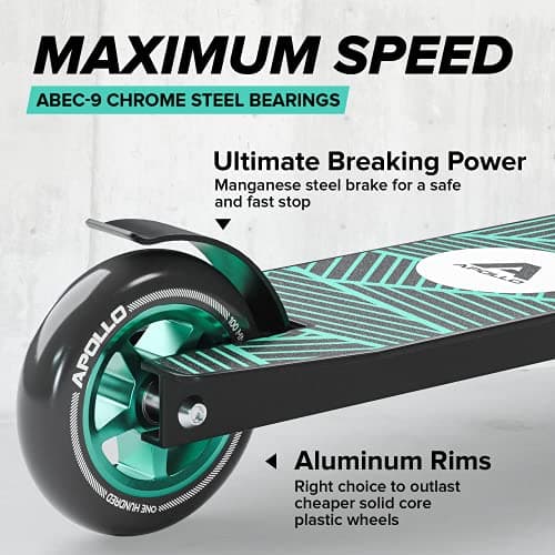 APOLLO Pro Scooter Genius Pro 4.0 - Trick Scooter for Teens & Adults - Pro Scooters for Kids, Freestyle Pro Scooter, Trick Scooters for Teens 12 Years and up, 220 LBS 5
