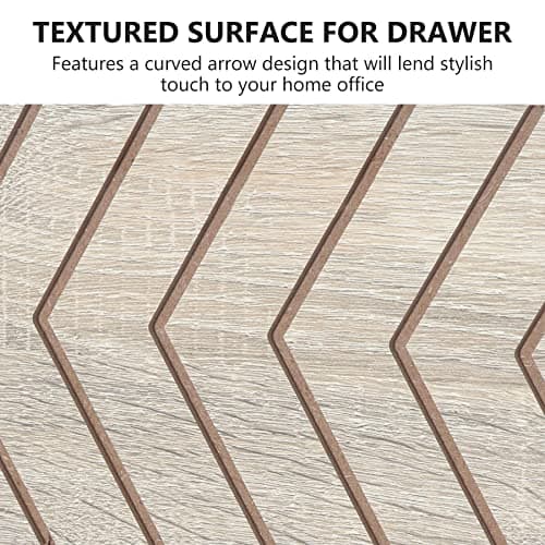 Tribesigns 2 Drawer File Cabinet, Large Mobile Lateral Filing Cabinet for Letter Size, Printer Stand with Storage Shelves and Rolling Wheels for Home Office (White) 7