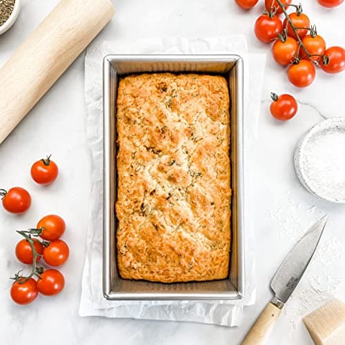 USA Pan 1145LF Bakeware Aluminized Steel 1.25 Lb Loaf Pan, Medium, Silver 6