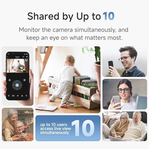 Noorio 1080P Security Cameras Wireless Outdoor, Battery Powered Motion Detection Spotlight Siren Alarm Indoor Home Camera, Color Night Vision, Waterproof, Built-in 8GB Storage, 2-Way Audio 7