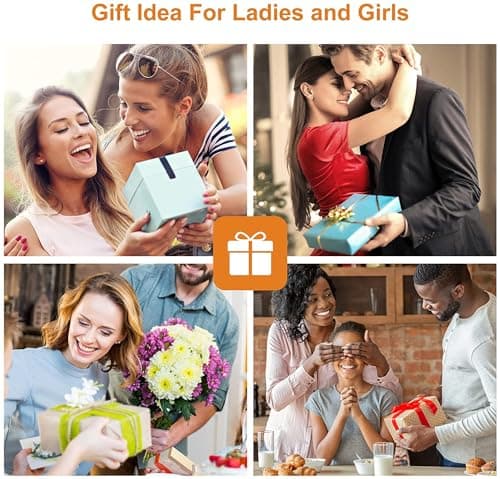 Flymiro Tri-fold Lighted Vanity Makeup Mirror with 3x/2x Magnification,21 LEDs Light and Touch Screen,180 Degree Free Rotation Countertop Cosmetic Mirror,Travel (White) 8