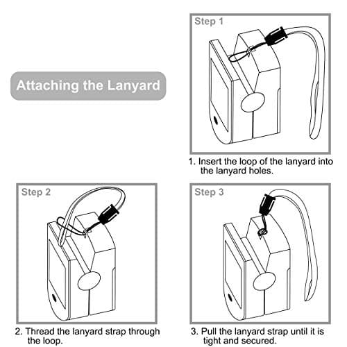 Zacurate Pro Series 500DL Fingertip Pulse Oximeter Blood Oxygen Saturation Monitor with Silicone Cover, Batteries and Lanyard 7