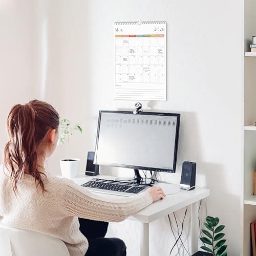 Beautiful 2026 Wall Calendar - Runs from January 2026 until July 2027 - Large 15" x 10" Office Wall Calendar for Easy Organizing 6