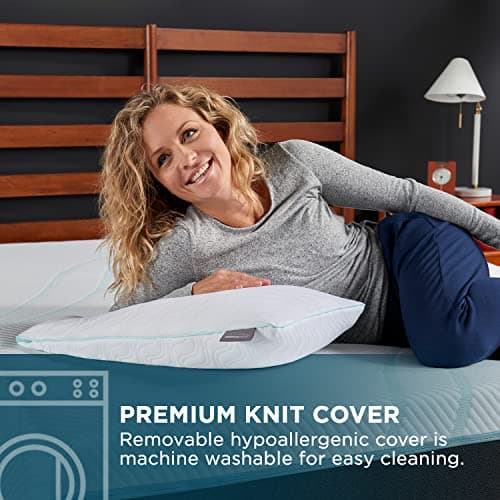 Tempur-Pedic TEMPUR-Cloud ProHi Memory Foam Pillow, King (Pack of 1), White 7