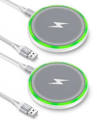 Pixel 10 Pro XL Wireless Charger Android Fast Charging For Google Pixel 10 9a 9 Pro Xl 8 8a 7, 2Pack 15w Wireless Charging Pad Cargador Inalmbrico Para Samsung For Galaxy S25 Ultra Iphone 17 16Pro Max