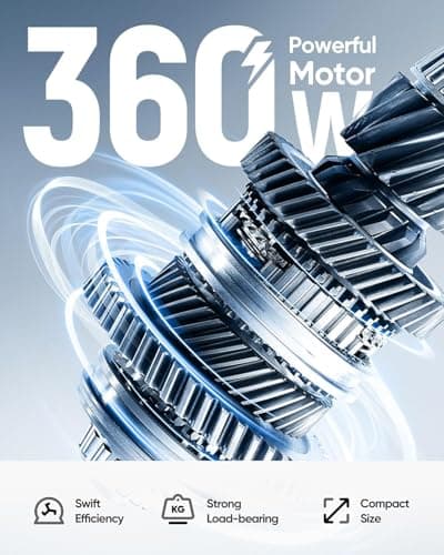 Lightweight Electric Wheelchair, Only 36lbs, Foldable Power Wheelchair for Adults,Dual Motors,Intelligent Folding,Motorized Mobility Scooters for Seniors,All Terrain,Travel Size 5