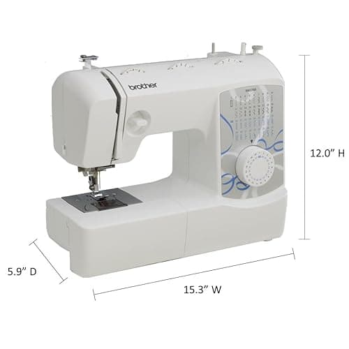 Brother XM3700 Sewing Machine, 37 Built-in Stitches, 5 Included Sewing Feet 9