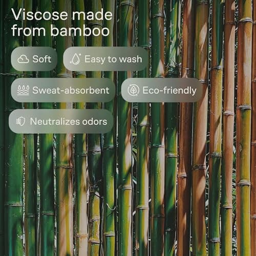 Niagara Sleep Solution Mattress Toppers 2 Inch Bamboo Viscose Queen Green, White 6