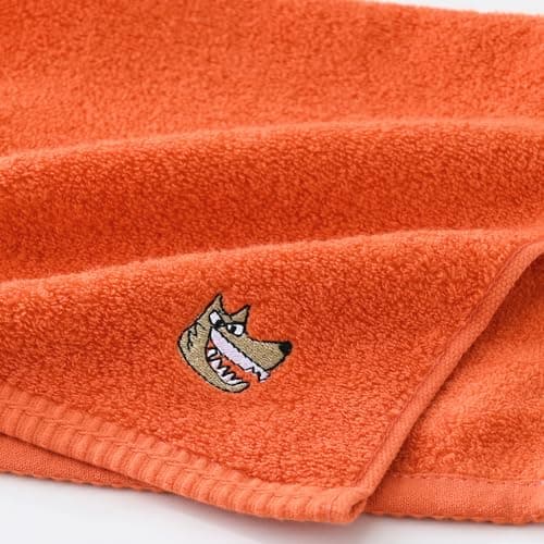 sense gnosis 100% Cotton Kids Facial Towels, Fingertip Towels for Bathroom Towel Set Animal Embroidered Children Towels & Baby Washcloths, 10 x 20 inches(4 Pack in 4 Color) 8