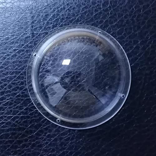 LOTOWELZON 4.72Inch/120mm Acrylic Indoor/Outdoor CCTV Replacement Clear Camera Dome Cover Security Camera Housing Surveillance Camera Cover Pet Dog Fence Window 7