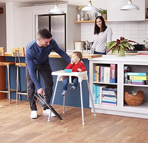 BLACK+DECKER 16V MAX* DUSTBUSTER AdvancedClean+ Hand Vacuum (HHVK415B01) 12