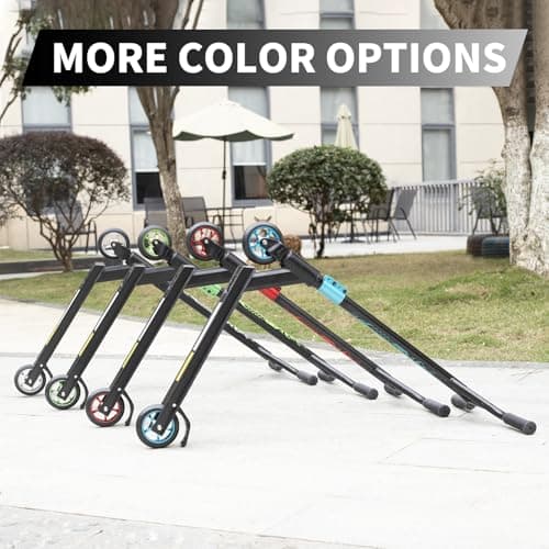 MEE GOO Pro Freestyle Scooter - Lightweight Aluminum Deck, 110mm Wheels ABEC-10 Bearings, Supports 220 lbs, for Skate Park Tricks BeginnersTeens&Adults(Grey-NEW) 7