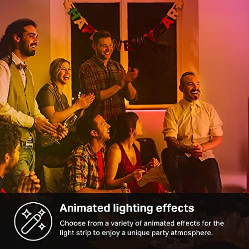 Kasa Smart LED Light Strip, 16.4ft WiFi LED Strip Works with Alexa, Google Home, SmartThings, High Brightness with 16 Million Colors, RGB, Grouping, Adjustable Length, Up to 25,000 Hours (KL400L5) 5