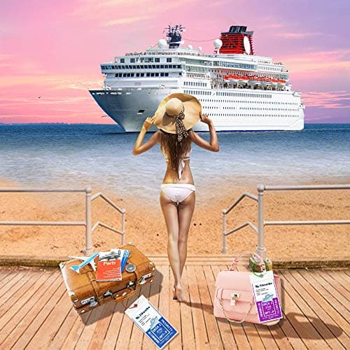Cruise Luggage Tags, Cruise Essentials Holders for Cruise Travel 12 Pack for NCL, Princess, Carnival, Royal Caribbean - Cruise Essentials 7