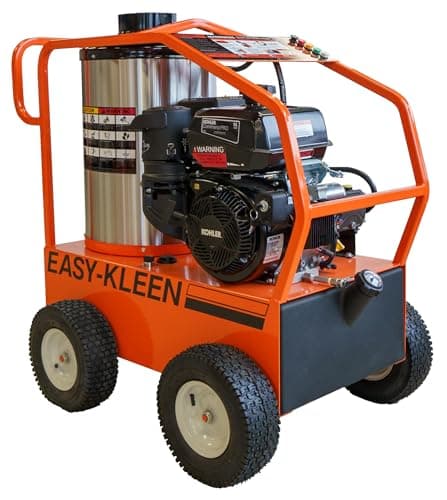 Easy Kleen Commercial Hot Water Portable Pressure Power Washer - 3.5GPM, 4000PSI, Kohler Engine 12v