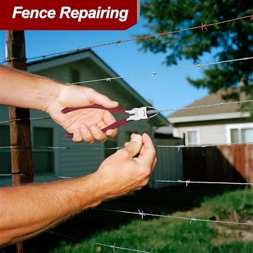 KATA 6-Inch Flush Cut Wire Cutters, Heavy Duty Side Cutter Pliers with Safety Cap, Sharp Snips for Crafting, Zip Ties, Floral Wire, Electrical, Jewelry, Chicken Wire, Artificial Flowers 7